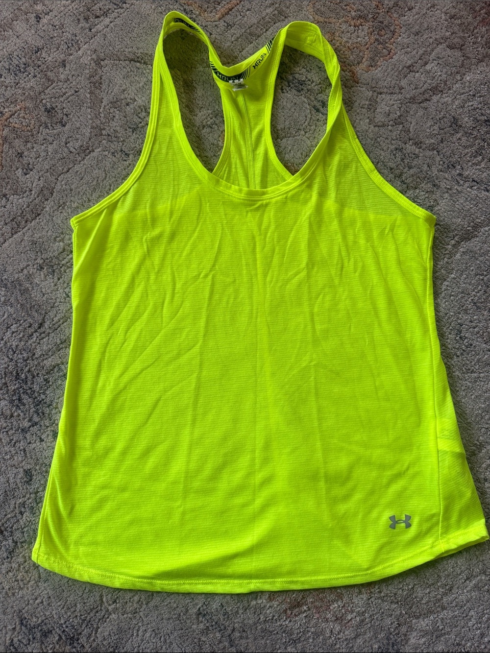 Under Armour Women’s Neon Lime Racerback Tank Top